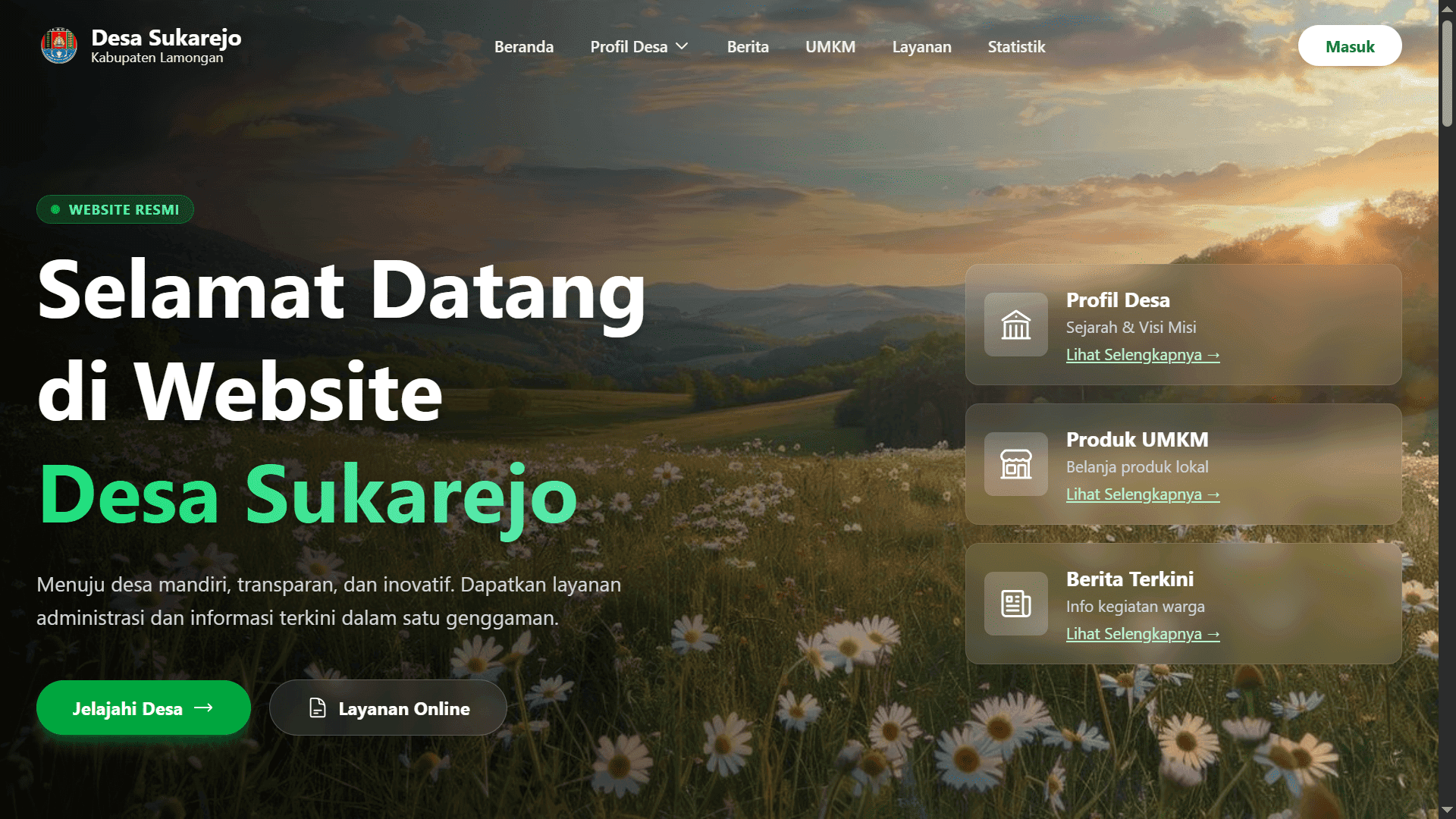 Village Profile Website