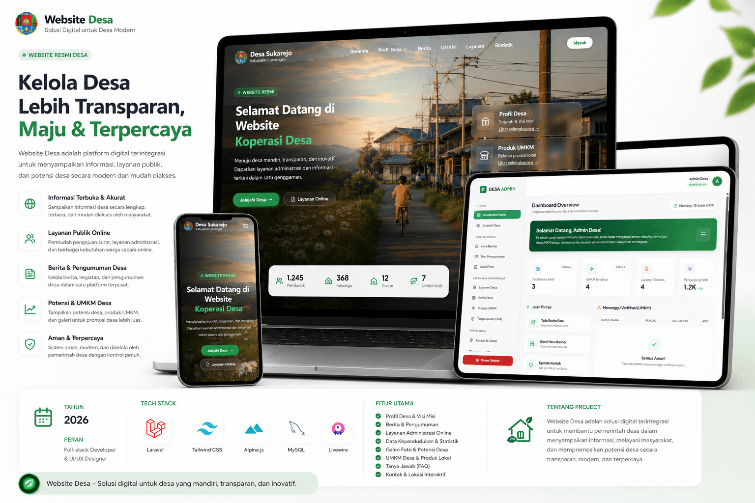Village Profile Website