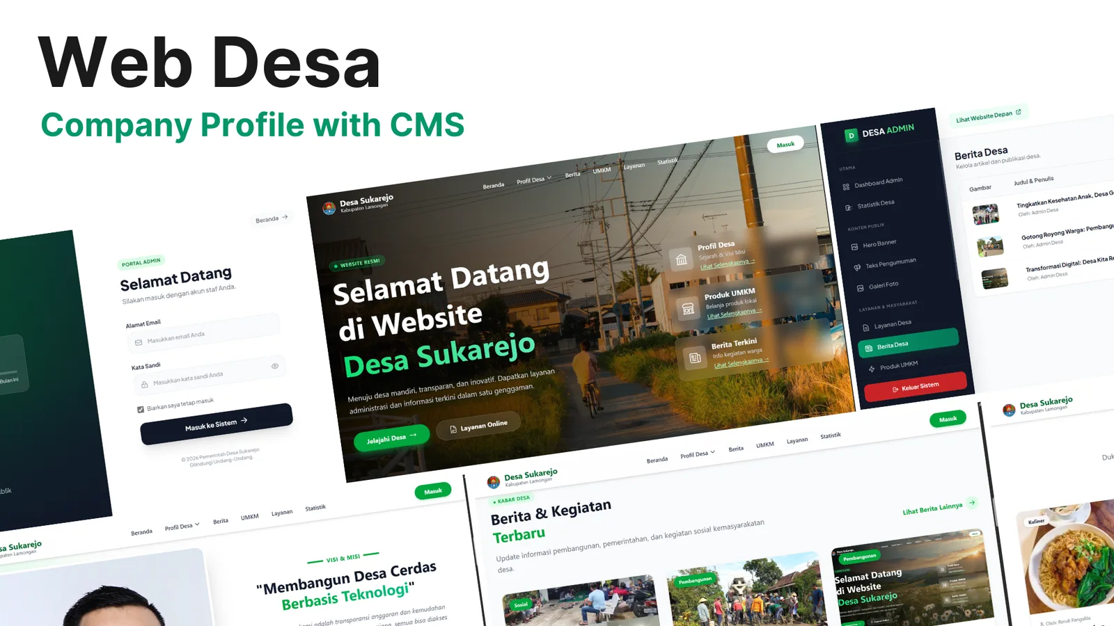 Village Profile Website